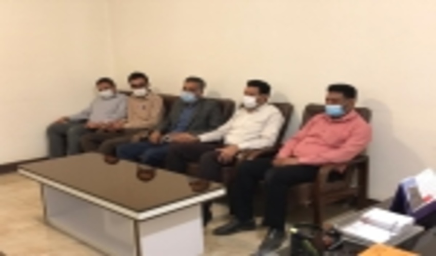 برگزاری جلسه تعامل و هم افزایی اداره منابع طبیعی بندرعباس با بخشدار بخش جدید شمیل  