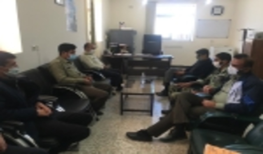 بازدید فرمانده یگان حفاظت استان از منابع طبیعی شهرستان حاجی آباد