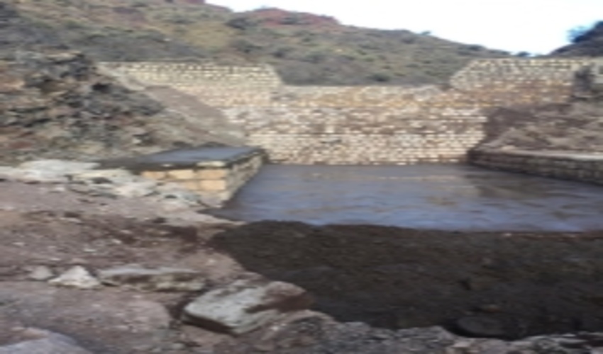 پیشرفت فیزیکی 80 درصدی عملیات مکانیکی آبید کوهشاه احمدی شهرستان حاجی آباد