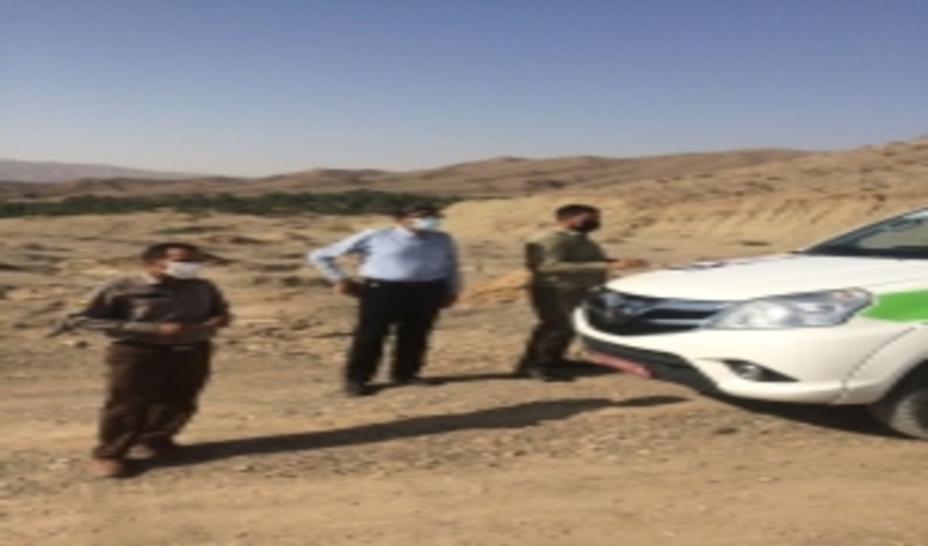 توقف عملیات اراضی ملی معدنوئیه شهرستان حاجی آباد