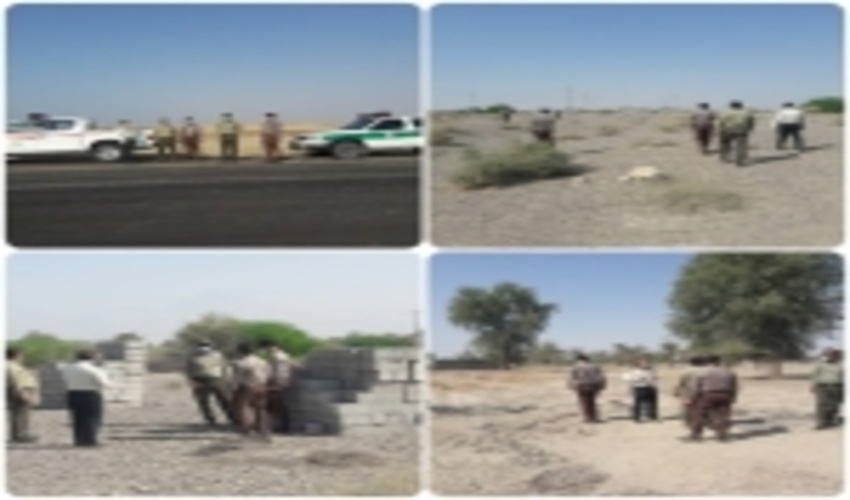 بازدید فرمانده یگان حفاظت استان هرمزگان  از محدوده های پرورش میگو منطقه کولغان 