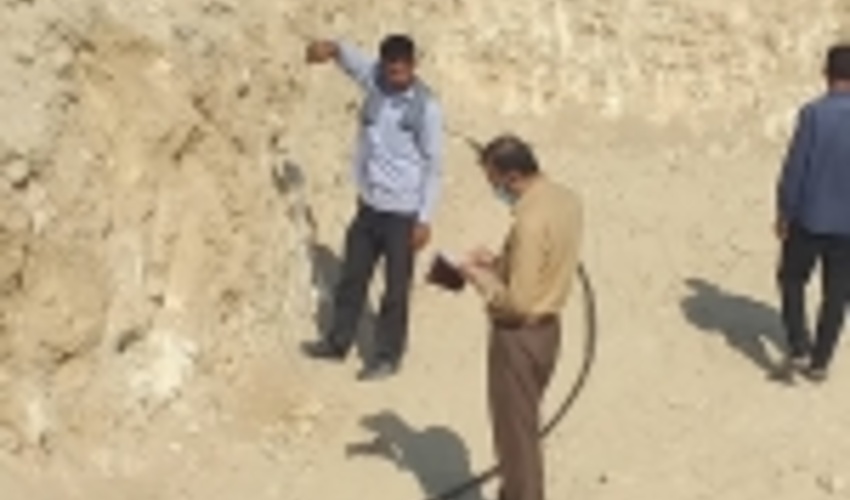 نظارت و بازدیدمیدانی از پروژه عملیات آبخیزداری حوزه لمزان، بخش مهران شهرستان بندرلنگه 