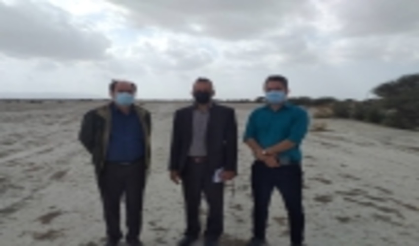 نظارت بر پروژه توسعه جنگل و نهال کاری  با مدیریت رواناب صندوق توسعه ملی در حوزه کندران شهرستان بندرلنگه