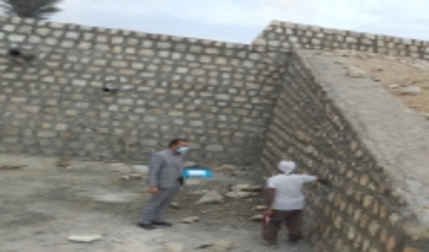 پیشرفت 97 درصدی پروژه آبخیزداری پیشگیری و کنترل سیل حوزه پدل شهرستان بندرلنگه