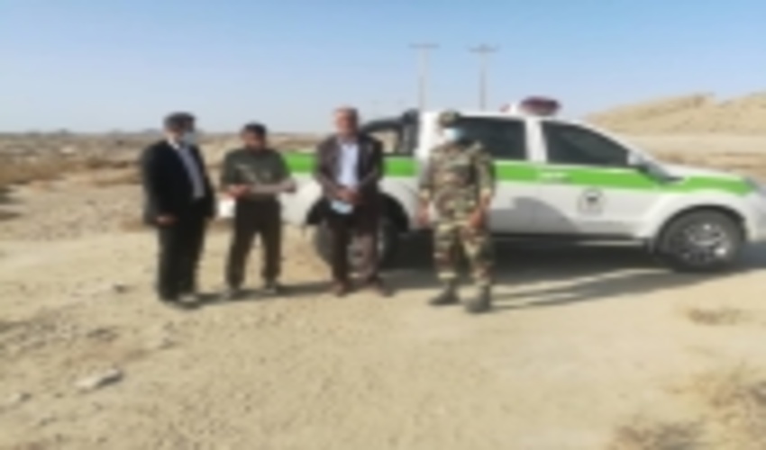 بازدید میدانی از اراضی حوزه غرب جاسک با حضور رئیس شورای حفظ حقوق بیت المال و انفال این شهرستان 