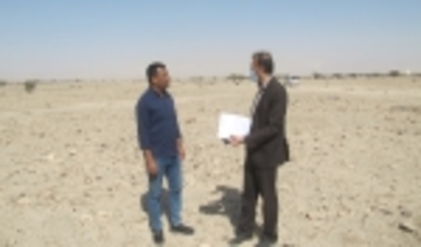 بازدید از سازه خاکی خیرساز  حوزه کلاتو شهرستان بندرلنگه