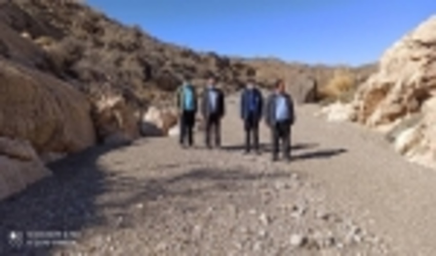 تحویل پروژه آبخیزداری چاه سبز کوهشاه احمدی شهرستان حاجی آباد