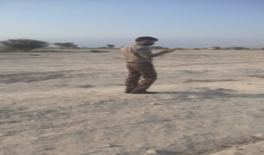 کنترل اراضی ملی و منابع طبیعی در منطقه گزدان شهرستان بندرلنگه