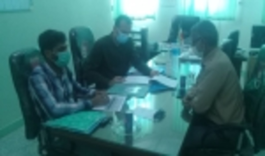 جلسه مشترک ادارات منابع طبیعی  با بنیاد مسکن شهرستان بندرلنگه