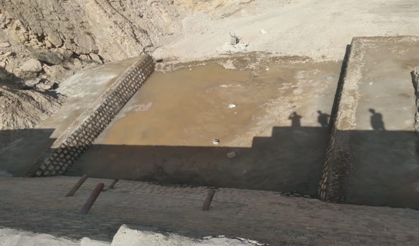 پایان پروژه ی عملیات مکانیک آبخیزداری حوزه آبخیز سیاهک شهرستان حاجی آباد
