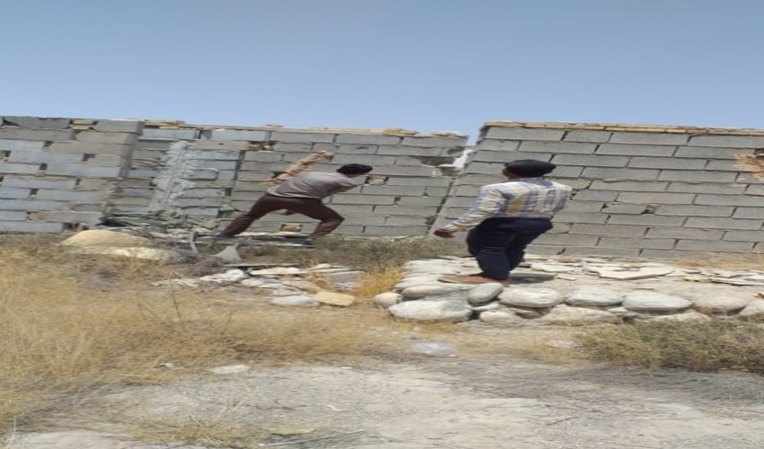 رفع تصرف اراضی ملی منطقه  سرخون در شهرستان بندرعباس