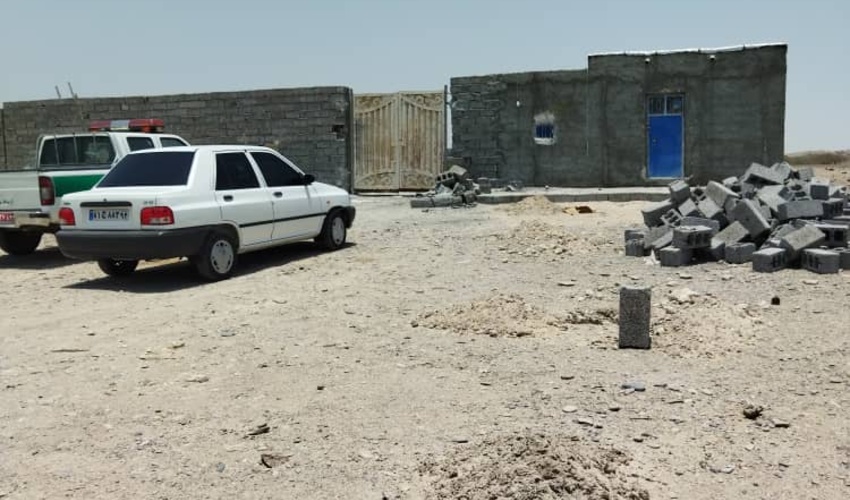 کنترل اراضی ملی و منابع طبیعی در مناطق بخش مرکزی شهرستان بندرلنگه