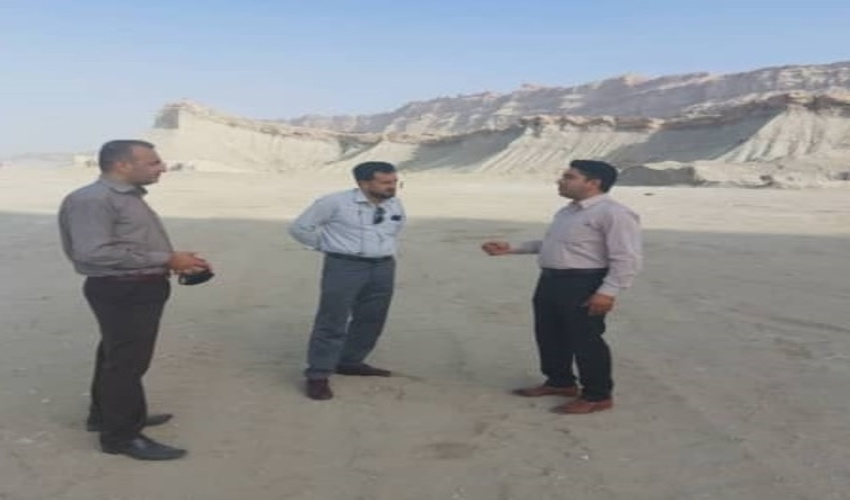 بررسی محل احداث ایستگاه خط لوله گاز رسانی بندرلنگه