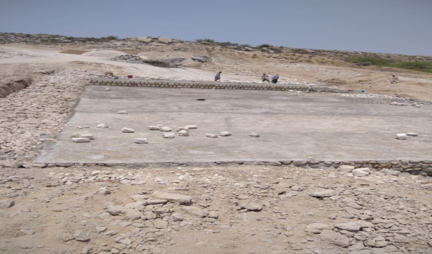 پیشرفت فیزیکی ۳۰درصدی اجرای عملیات آبخیزداری حوزه کوه حیدر بشاگرد                              