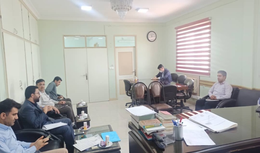 جلسه حدنگاری اراضی کشاورزی شهرستان بندرلنگه 