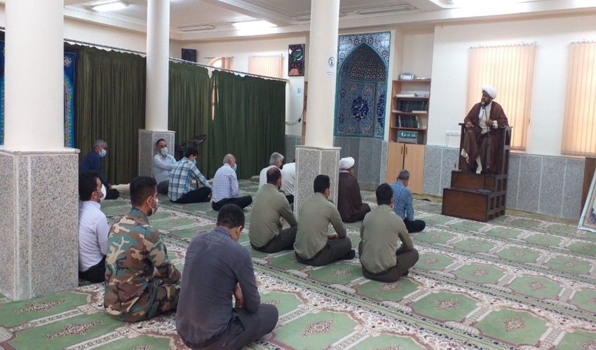 برگزاری مراسم جشن غدیردر اداره کل منابع طبیعی و آبخیزداری هرمزگان