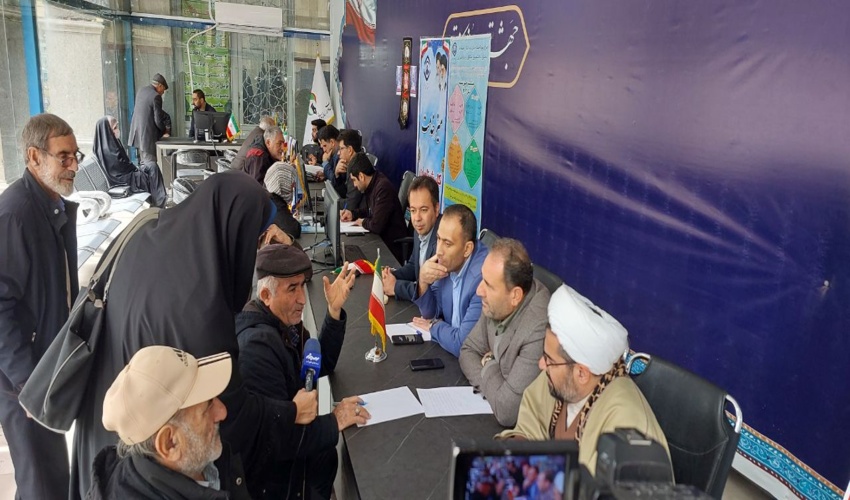 اجرای حکم مبنی بر رفع تصرف اراضی ملی  با حضور قاضی اجرای احکام 