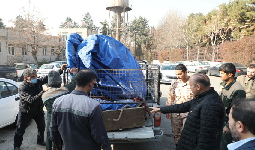 تابلو مشخصات پروژه احداث بند و بندسارهای خاکی منطقه نگر پایین شهرستان جاسک نصب شد.