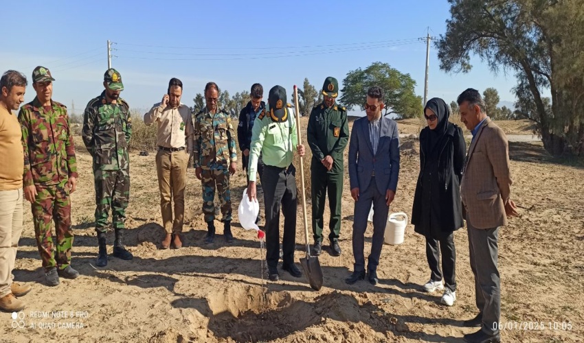 توقف عملیات تصرف اراضی ملی در شهرستان بندرعباس