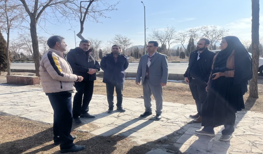 هم نشینی روسای ادارات منابع طبیعی و بنیاد مسکن شهرستان بندرخمیر