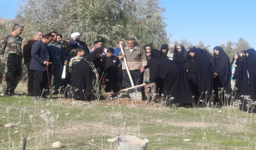 پیشرفت فیزیکی 35 درصدی  پروژه آبخیزداری حوزه لمزان 