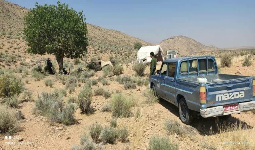 2395 متر مربع از اراضی شهرستان پارسیان رفع تصرف شد‎