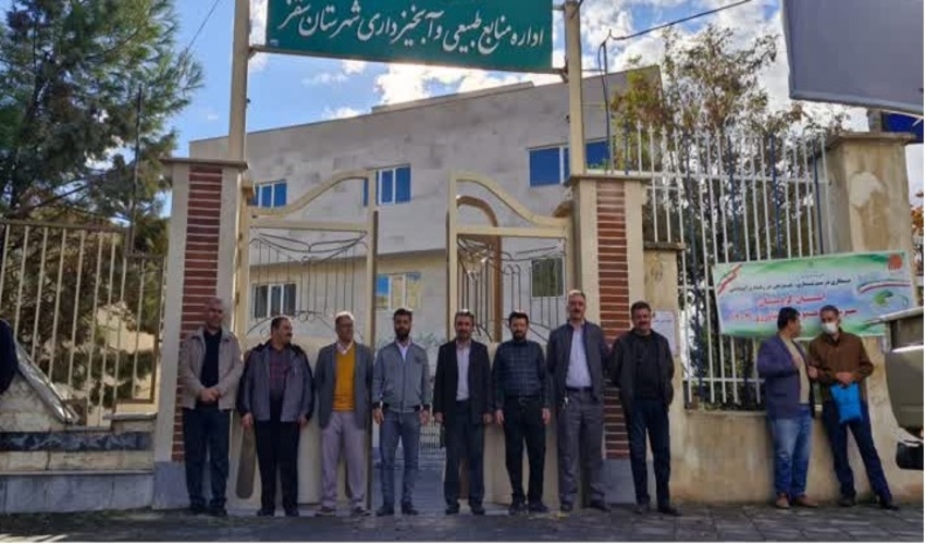 بازدید معاون هماهنگی امور اقتصادی استانداری هرمزگان از طرح جنگلکاری و پرورش میگو شهرستان بندرلنگه