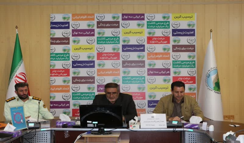 بادام كوهى در  بستک به گل نشست.