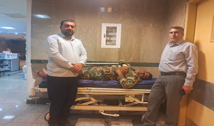 بازدید از عرصه های مرتع کله غلامی بمنظور اجرای پروژه ذخیره نزولات شهرستان حاجی آباد