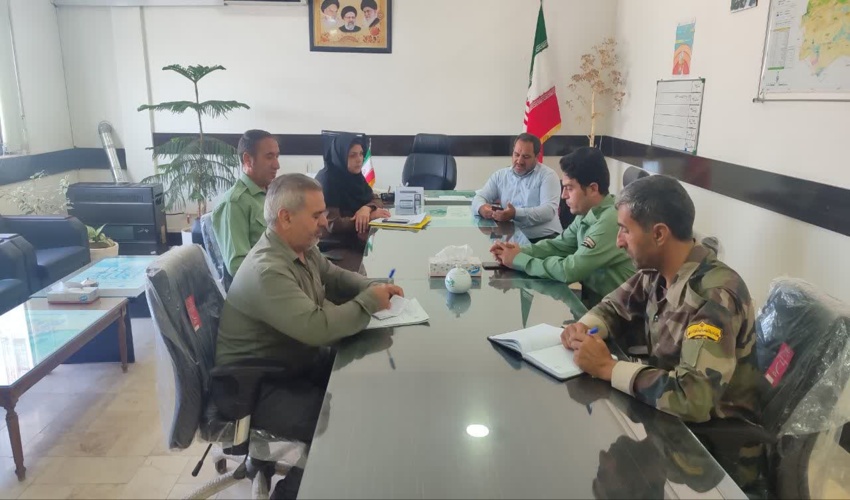 توقف عملیات تصرف اراضی ملی در منطقه سرزه خاروک  شهرستان بندرعباس