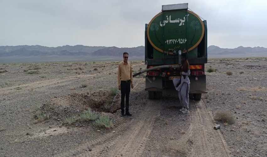 بازدید کارشناس ستاد از عملیات مکانیکی جائـر از محل اعتبارات صندوق توسعه ملی حاجی آباد
