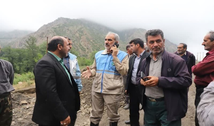 آبگیری سازه های آبخیزداری شهرستان بندرلنگه