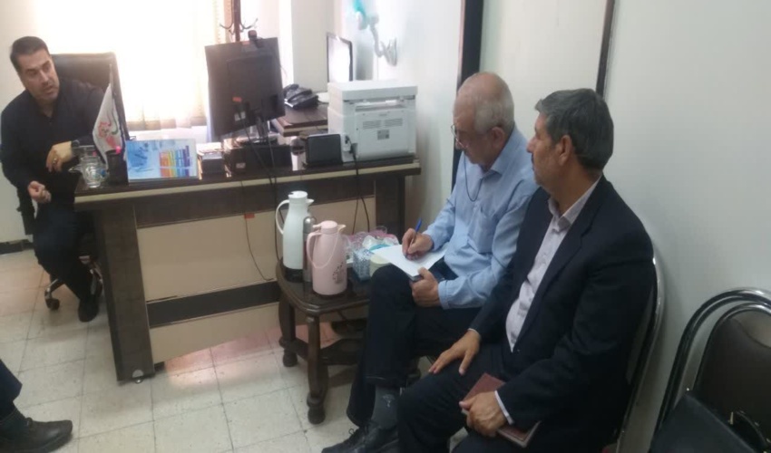 بازدید ناظر معین سازمان جنگلها از پروژه کمربند حفاظتی حوزه مطالعاتی کهورستان شهرستان بندرخمیر‎