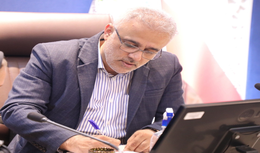 دیدار گروه مستند ساز شهید حججی با مدیرکل منابع طبیعی و آبخیزداری هرمزگان