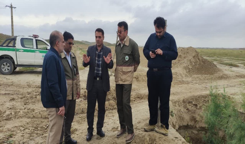 گشت حفاظت از اراضی ملی شهرستان جاسک با حضور فرمانده یگان حفاظت هرمزگان