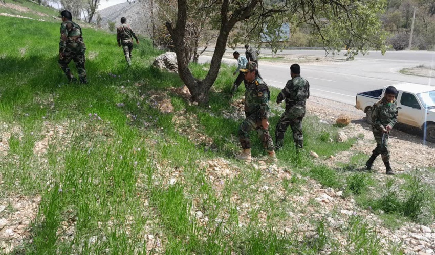 تشدیدگشت های حفاظتی درمناطق بحرانی شهرستان بندرخمیر