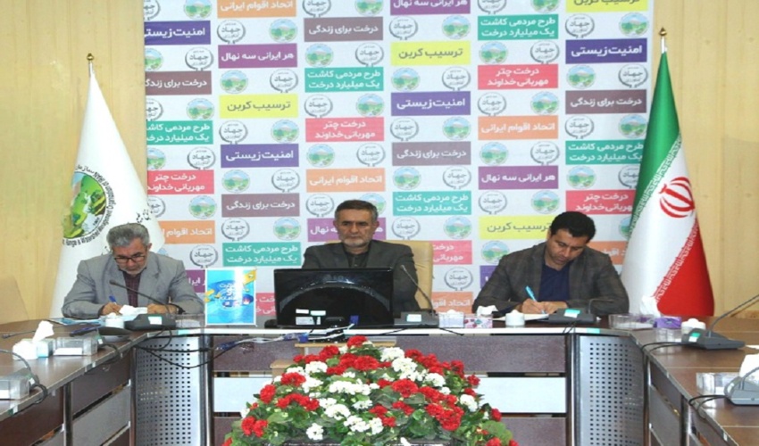 پیشرفت فیزیکی  60 درصدی عملیات اجرایی پروژه آبخیزداری حوزه تخت – مازغ مغیران از محل صندوق توسعه ملی 