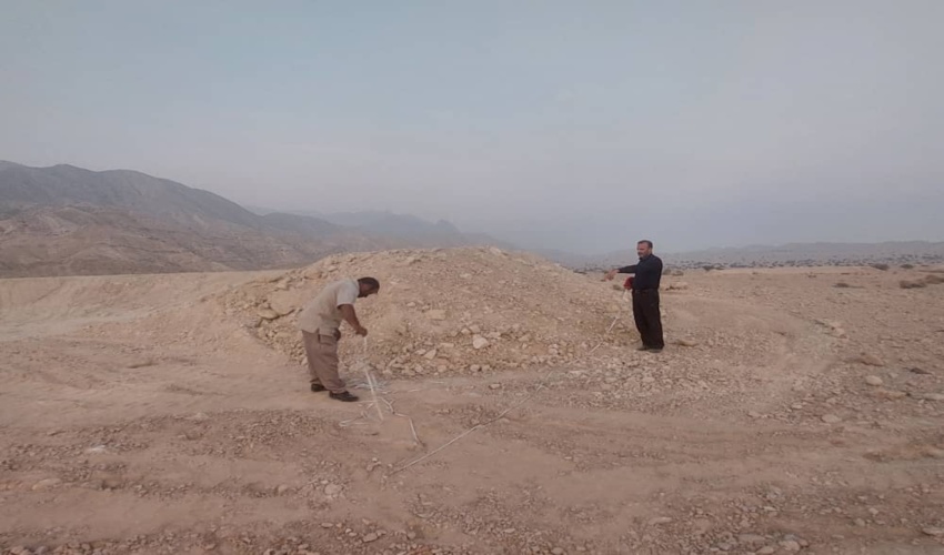 پیشرفت 50 درصدی عملیات اجرایی پروژه احداث سامانه آبگیر باران حوزه لمزان در شهرستان بندرلنگه 