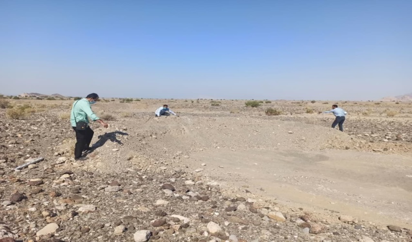 پیشرفت 60 درصدی عملیات اجرایی پروژه های هلالی آبگیر حوزه بادکش میناب