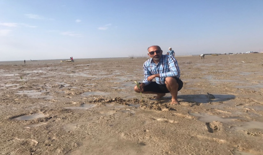 پیشرفت فیزیکی پروژه حراکاری در سواحل شهرستان قشم‎‎