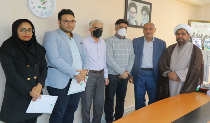  تقدیر از زوج همکار در اداره کل منابع طبیعی و ابخیزداری هرمزگان
