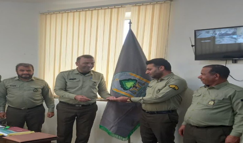 تودیع معارفه فرمانده یگان حفاظت منابع طبیعی و آبخیزداری شهرستان بندر خمیر 