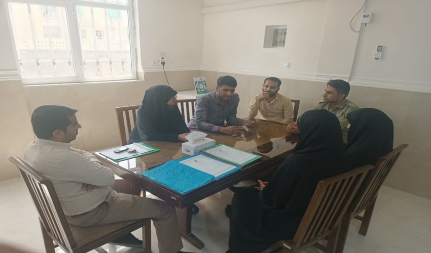 جلسه هماهنگی و برنامه ریزی پرسنل اداره منابع طبیعی و آبخیزداری جاسک با درخصوص هفته منابع طبیعی
