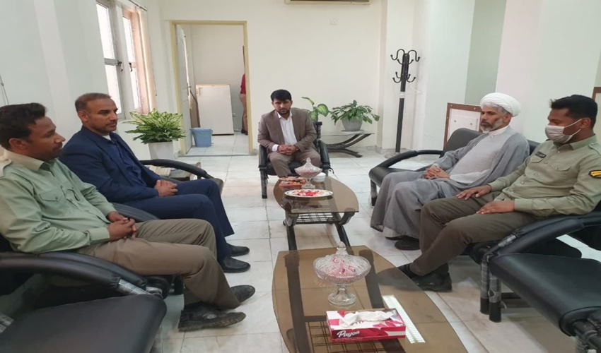 دیدار با مسئولان قضایی شهرستان میناب به مناسبت بزرگداشت هفته منابع طبیعی