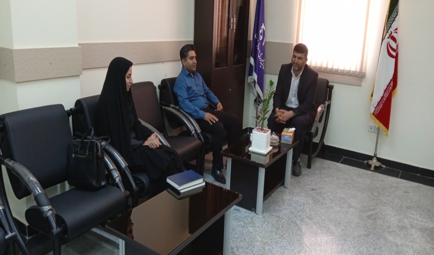 دیدار با رئیس دادگستری شهرستان بندرلنگه در چهارمین روز هفته منابع طبیعی