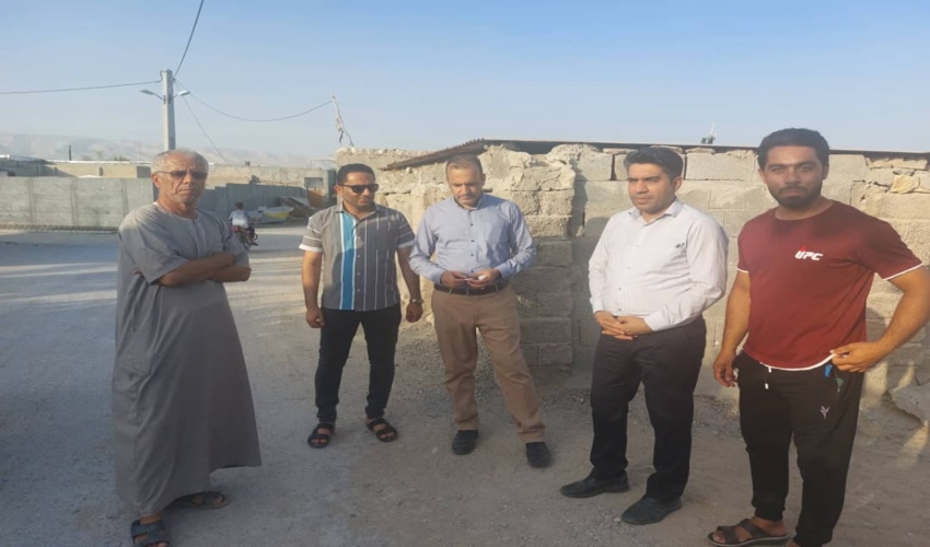 بندرلنگه / بررسی و بازدید میدانی اراضی نوار ساحلی بخش شیبکوه شهرستان بندرلنگه