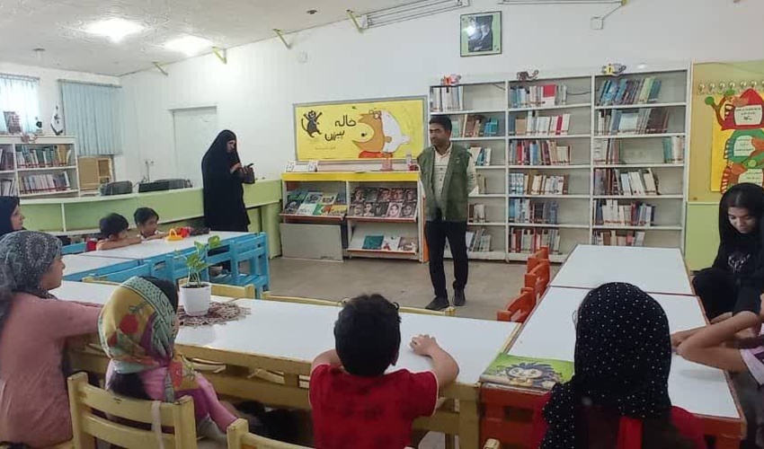 برگزاری کلاس های آموزشی همیاران طبیعت در کانون پرورش فکری کودکان و نوجوانان بندرلنگه