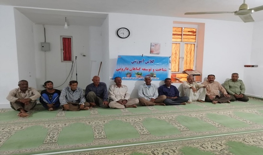 دوره آموزشی احیاء و توسعه رویشگاههای گیاهان دارویی در شهرستان پارسیان‎