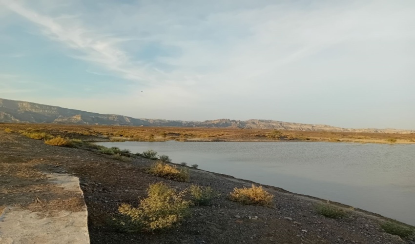 آبگیری 2 میلیون و 600 هزار مترمکعبی سازه های آبخیزداری شهرستان جاسک