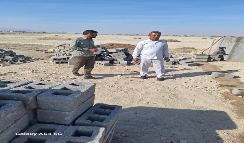 گشت زنی ماموران یگان حفاظت منابع طبیعی شهرستان بندرلنگه 